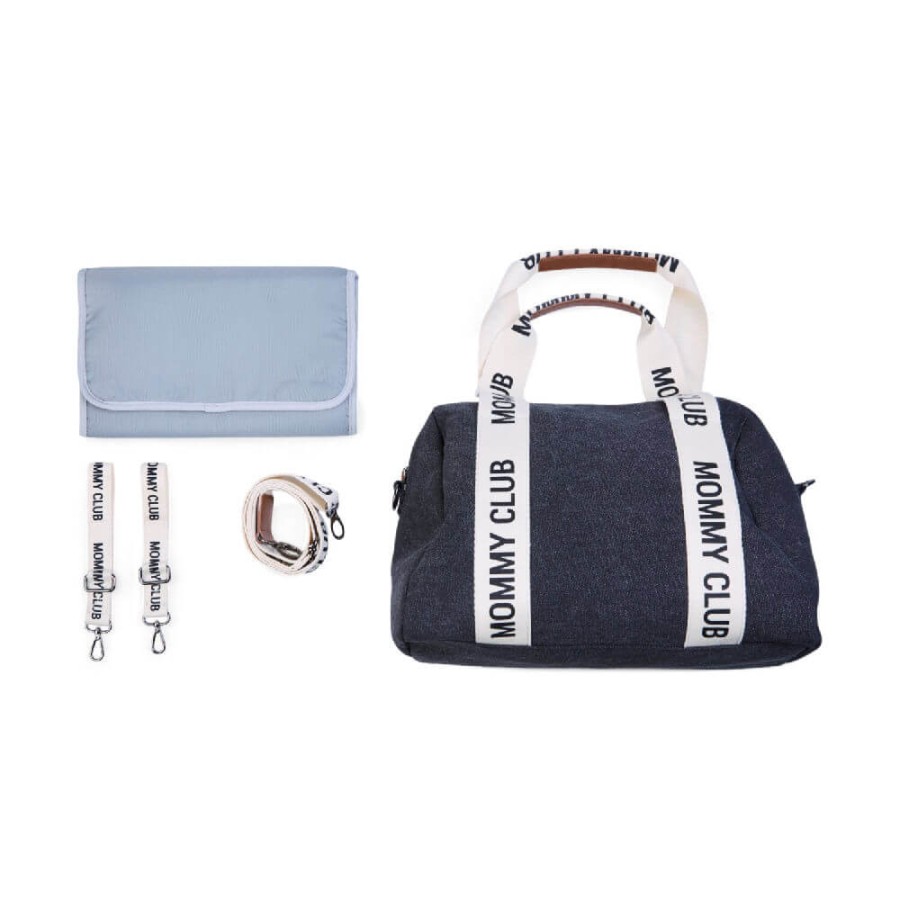 Torba do wózka Mommy Club Signature Black / Childhome