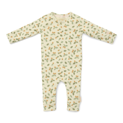 Piżamka jednoczęściowa Forest Leaves / Little Dutch