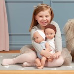 Lalki niemowlęta ze smoczkami, bliźnięta – dziewczynka i chłopczyk / LullaBaby