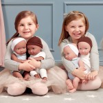 Lalki niemowlęta ze smoczkami, bliźnięta – dziewczynka i chłopczyk / LullaBaby