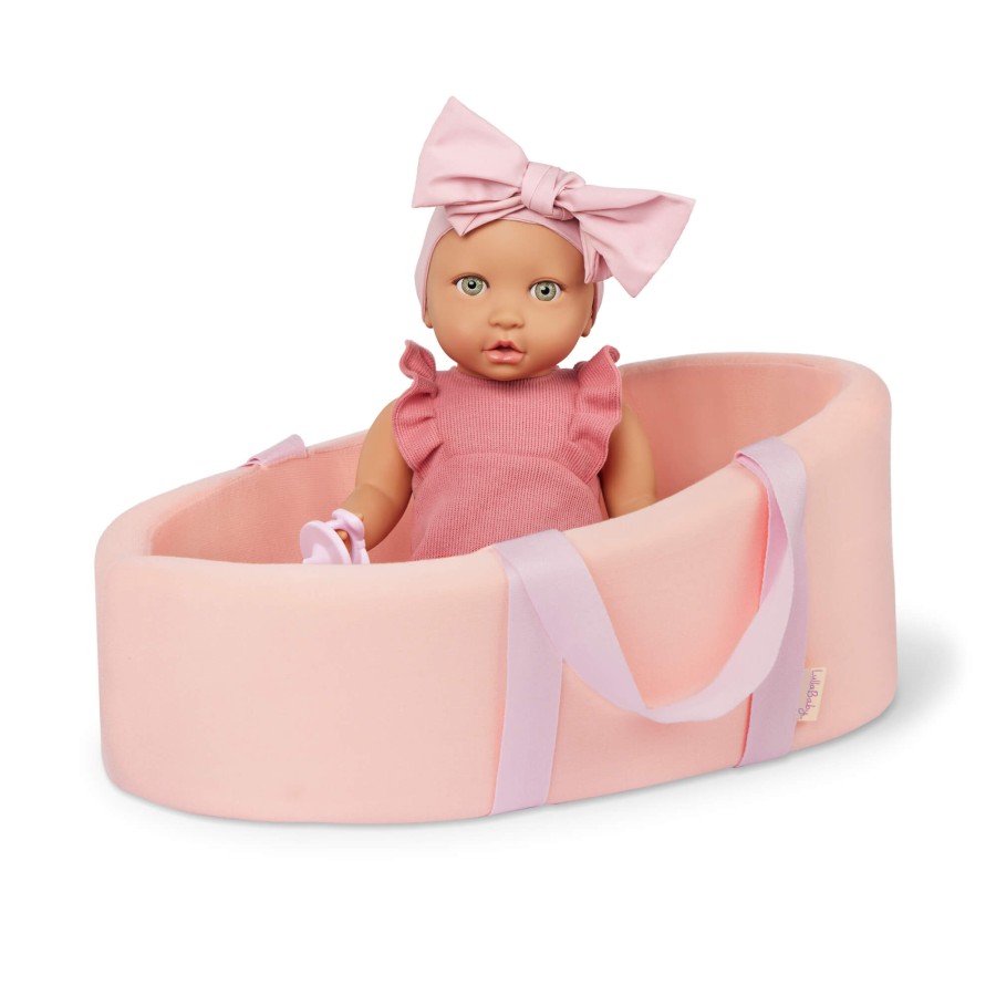 Lalka niemowlę z miękkim koszem - gondolą / LullaBaby