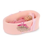 Lalka niemowlę z miękkim koszem - gondolą / LullaBaby