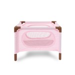 Combo dla lalki niemowlaka – krzesełko do karmienia, kojec i spacerówka, wersja różowa / LullaBaby