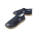 Bawełniane kapcie z gumową podeszwą Indie - Navy / Bobux