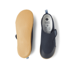 Bawełniane kapcie z gumową podeszwą Indie - Navy / Bobux