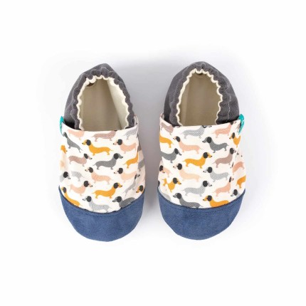 Kapcie do domu, żłobka, przedszkola - SMALL DOGGY / TITOT