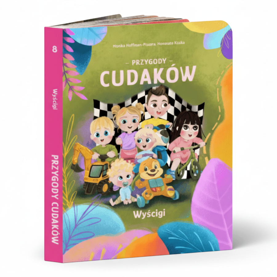 „Wyścigi, czyli o tym, jak radzić sobie z przegrywaniem”, Przygody Cudaków - tom VIII / Wydawnictwo APPSTAR