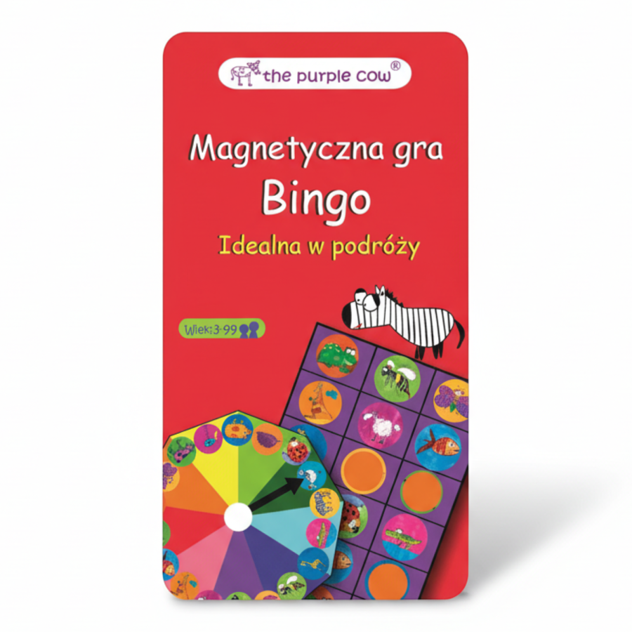 Gra magnetyczna - Bingo / The Purple Cow