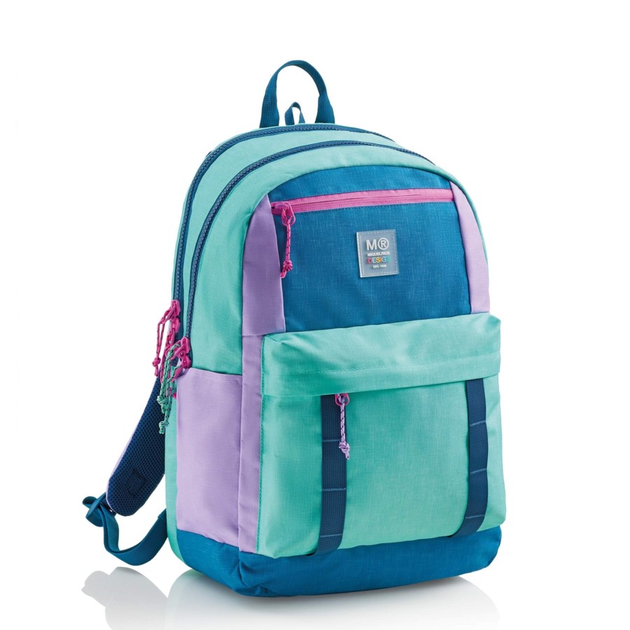 Plecak trzykomorowy Amsterdam Rider Purple 28L / Miquelrius