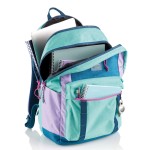 Plecak trzykomorowy Amsterdam Rider Purple 28L / Miquelrius