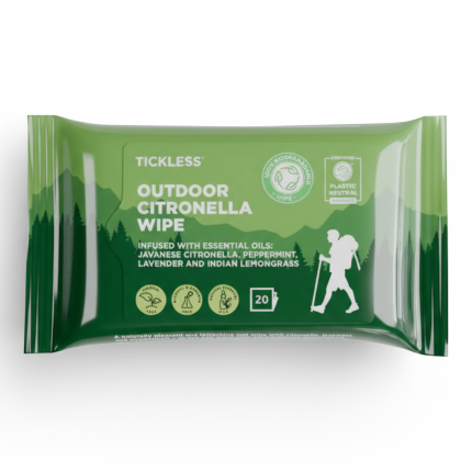 Naturalne chusteczki na komary i kleszcze / Tickless