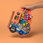 Zestaw do kolorowania z naklejkami - Yummy / OMY