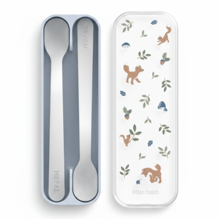 Zestaw łyżeczek do karmienia 2 szt. Forest Friends / Mepal & Little Dutch