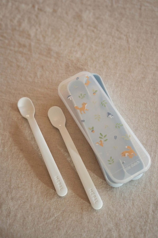 Zestaw łyżeczek do karmienia 2 szt. Forest Friends / Mepal & Little Dutch