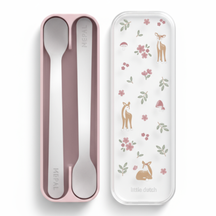 Zestaw łyżeczek do karmienia 2 szt. Fairy Garden / Mepal & Little Dutch