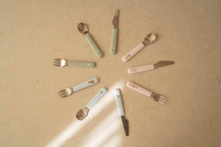 Zestaw sztućców dziecięcych 3 szt. Fairy Garden / Mepal & Little Dutch