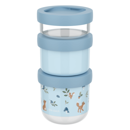 Zestaw pojemników na przekąski 3 szt. Forest Friends / Mepal & Little Dutch