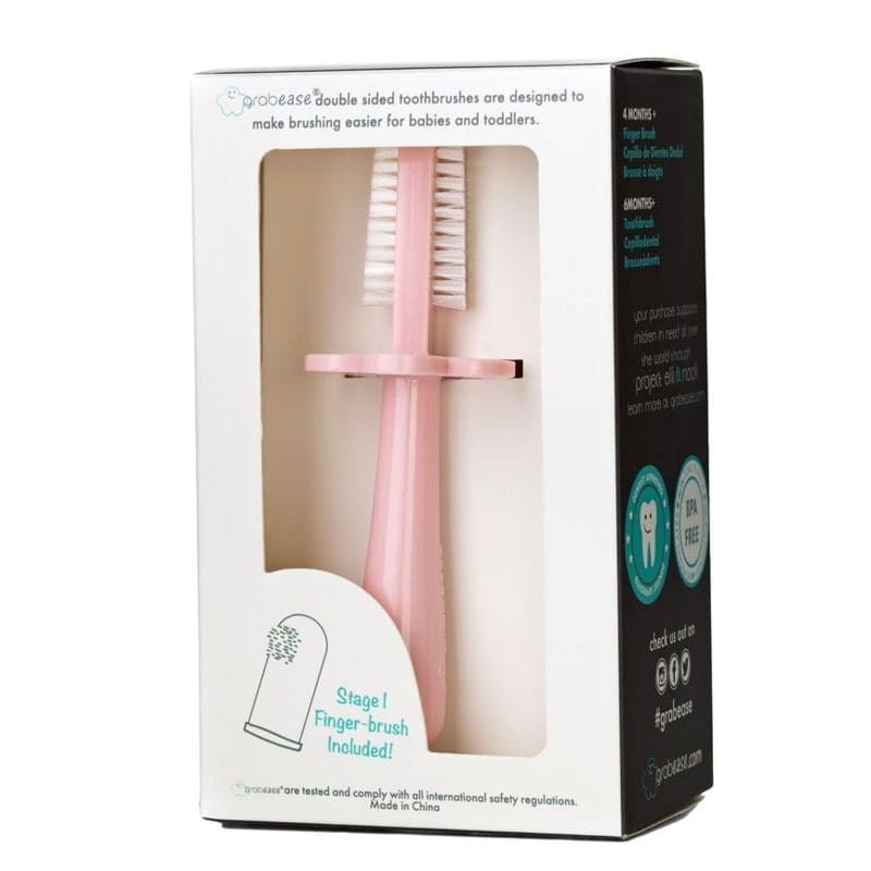 Pierwsze szczoteczki Blush 2-pak / Grabease