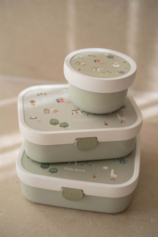 Lunchbox bento duży Little Farm / Mepal & Little Dutch