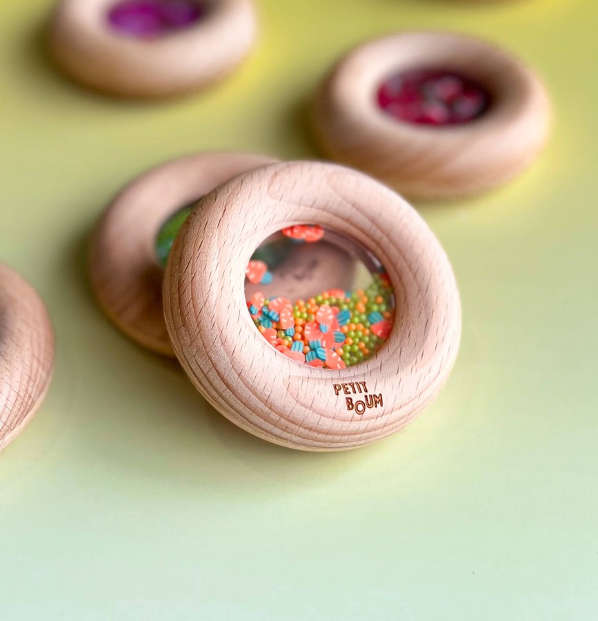 Grzechotka sensoryczna - Marchewki / Petit Boum