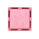 Klocki magnetyczne Glitter Tiles Pack Transparent & Pink - 16 el. / Cleverclixx