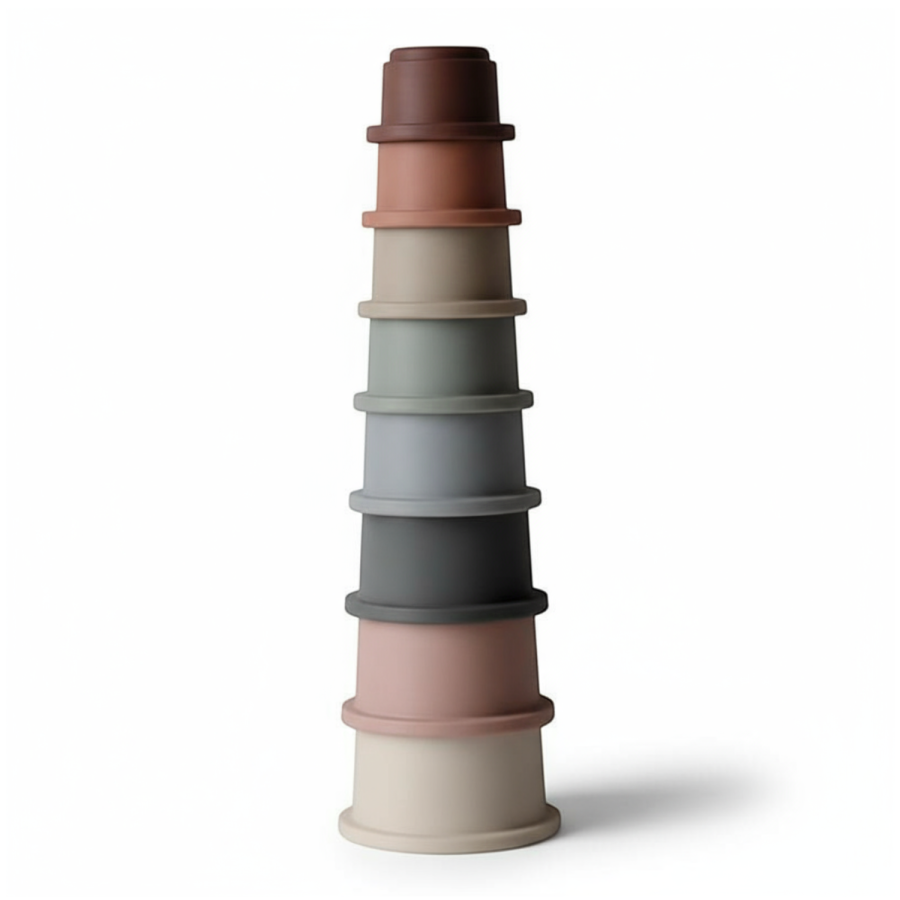 Stacking Tower - wieża z kubeczków / Mushie