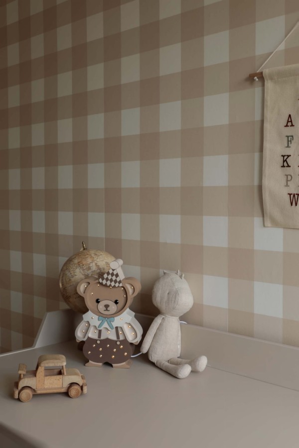 Lampa Little Lights Miś Theodor - Chocolate Brown / Little Lights