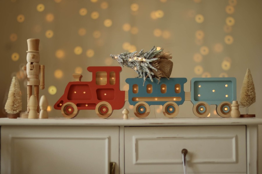 Lampa Little Lights Pociąg - Canyon Clay / Little Lights