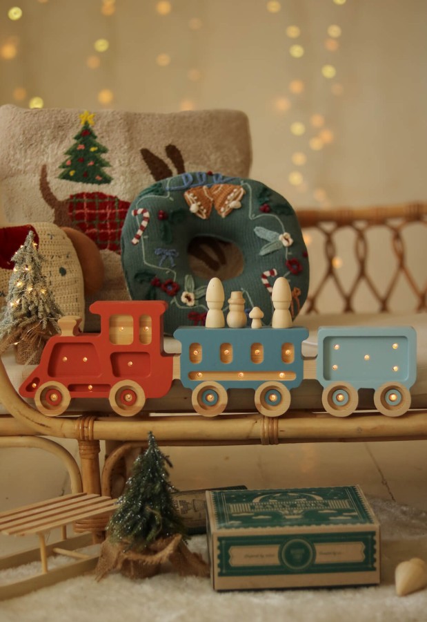 Lampa Little Lights Pociąg - Canyon Clay / Little Lights