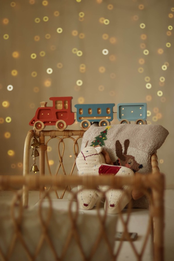 Lampa Little Lights Pociąg - Canyon Clay / Little Lights