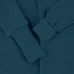 Rampers niemowlęcy z prążkowanej dzianiny z regulacją - Royal Blue / Babysteps