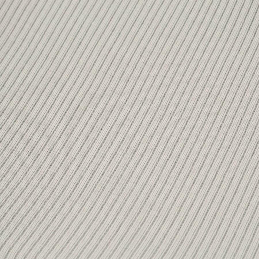 Rampers niemowlęcy z prążkowanej dzianiny z regulacją - Cream / Babysteps