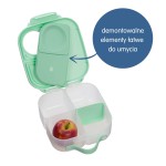 Zestaw Sportowa butelka tritanowa 450 ml + Mini Lunchbox - Strawberry Shake / B.box