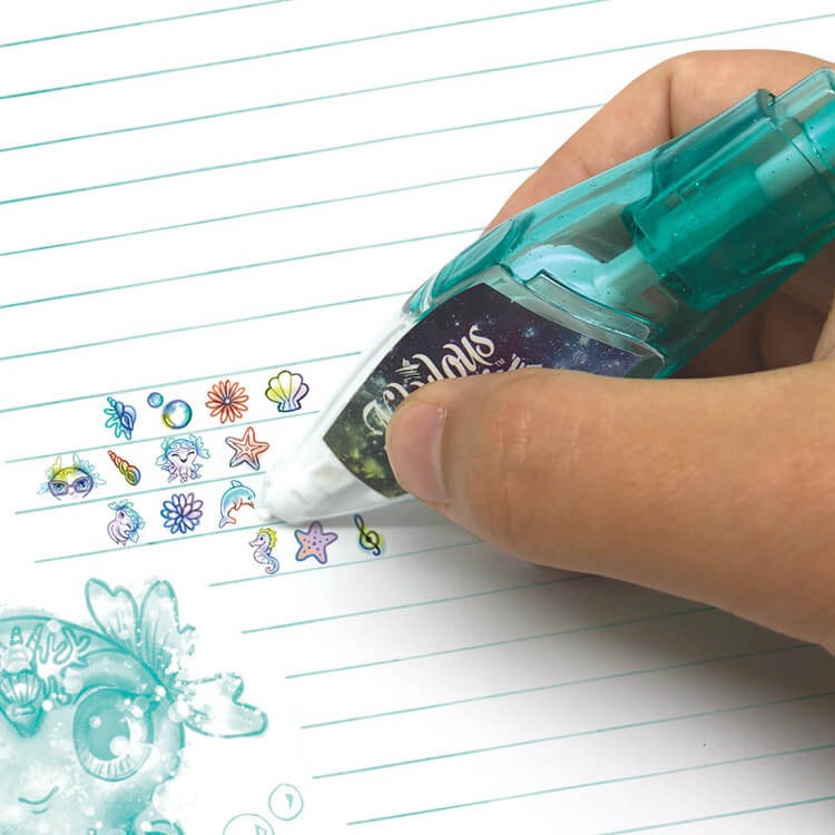 Pamiętnik na kłódkę – z aplikatorem wzorów Marinia / Nebulous Stars