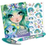 Pamiętnik na kłódkę – z aplikatorem wzorów Marinia / Nebulous Stars