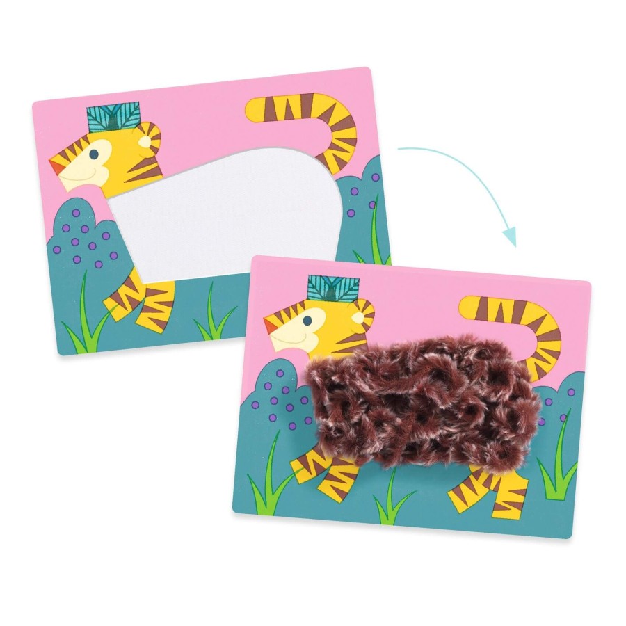 Zestaw artystyczny PUSZYSTE ZWIERZĄTKA / Djeco