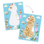 Zestaw artystyczny PUSZYŚCI PRZYJACIELE / Djeco