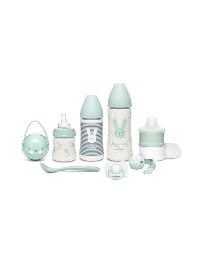 Zestaw startowy Miętowy Hygge Baby / Suavinex