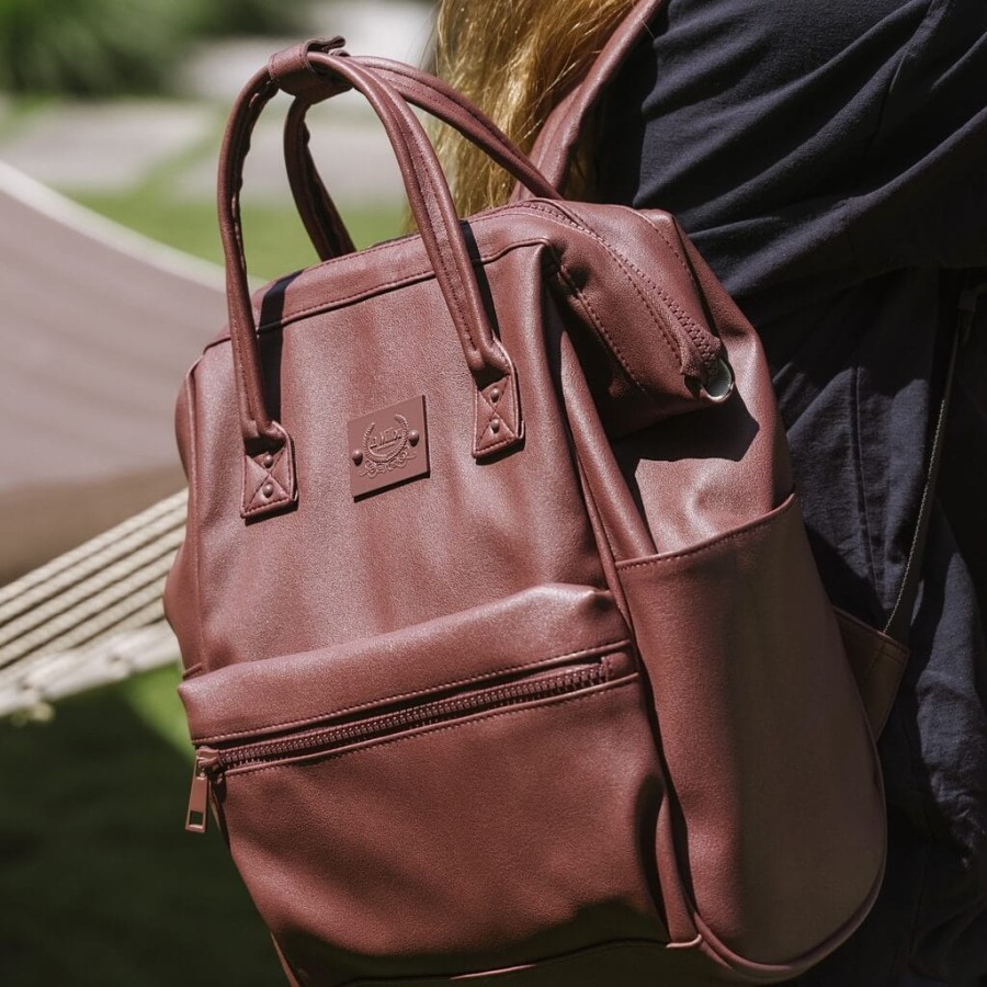 Plecak DOLCE VITA PURE - Burgundy / La millou