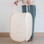Kosz na pranie i zabawki Pop-up Terrazzo Beige / 3 Sprouts