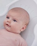 Leżaczek do kąpieli noworodka Eucalyptus / Shnuggle Baby