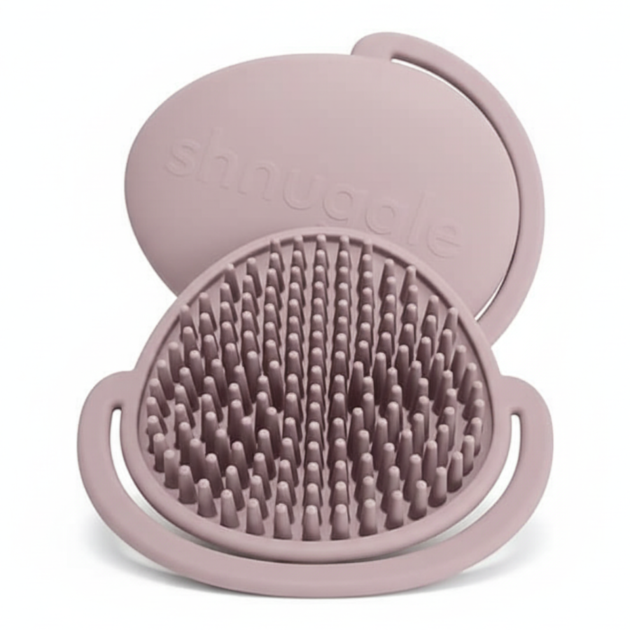 Szczotka silikonowa do włosów dla niemowląt Blossom / Shnuggle Baby