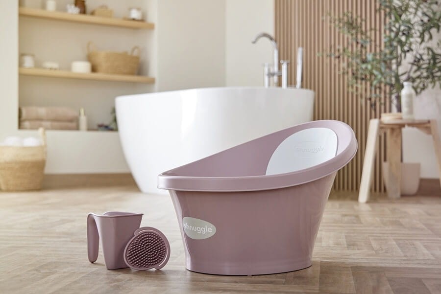 Szczotka silikonowa do włosów dla niemowląt Blossom / Shnuggle Baby