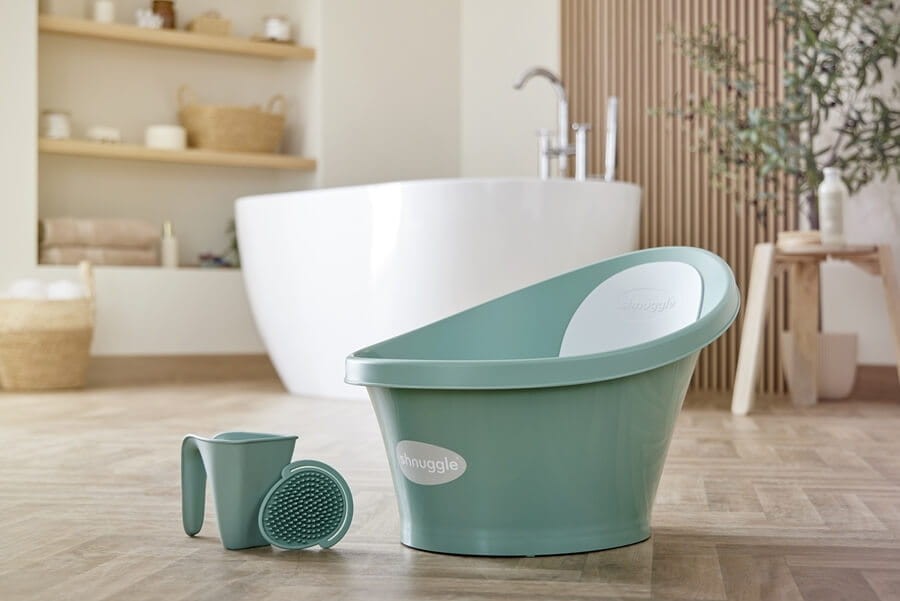 Szczotka silikonowa do włosów dla niemowląt Eucalyptus / Shnuggle Baby