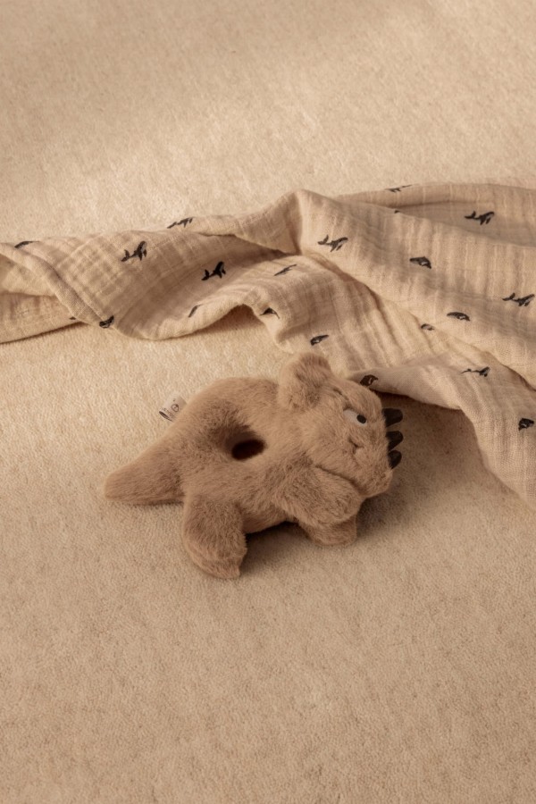 Chusteczki muślinowe Lewis, 2 szt. - Mini whale, Sandy / Liewood
