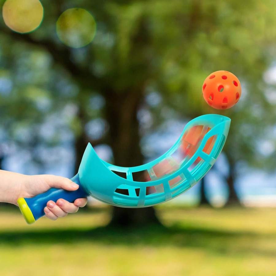 Scoop & Toss Game Set - gra zręcznościowa - szufle z piłkami / B.Toys