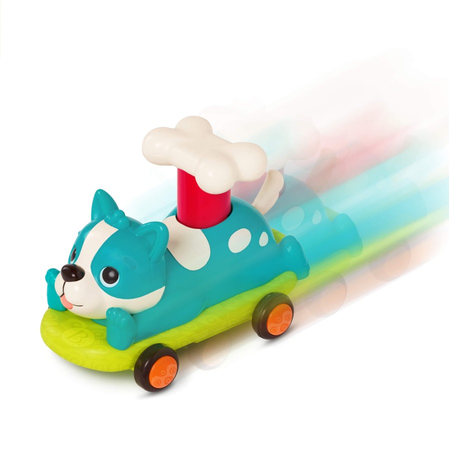 PawMobiles - autko zwierzak z napędem push&go / B.Toys