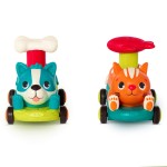 PawMobiles - autko zwierzak z napędem push&go / B.Toys