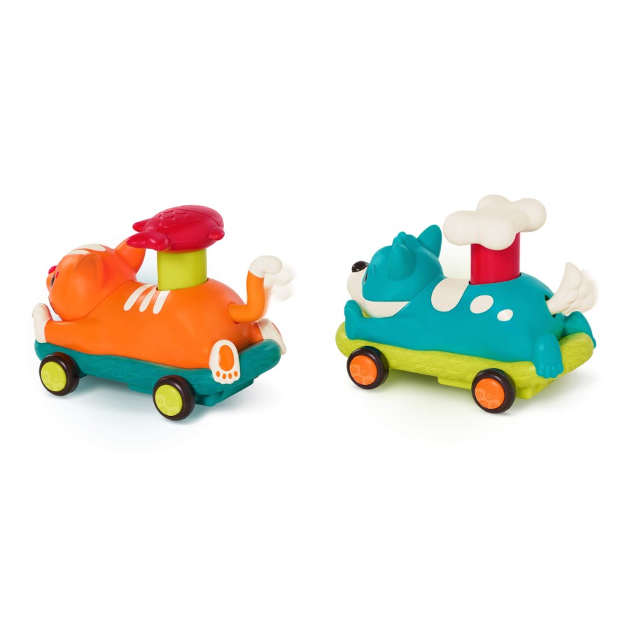 PawMobiles - autko zwierzak z napędem push&go / B.Toys