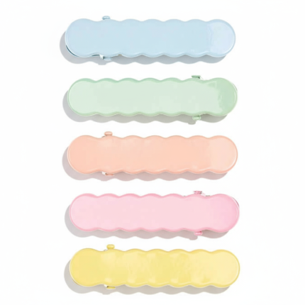 Spinki do włosów pastelowe fale Ane 5 szt. / Souza!